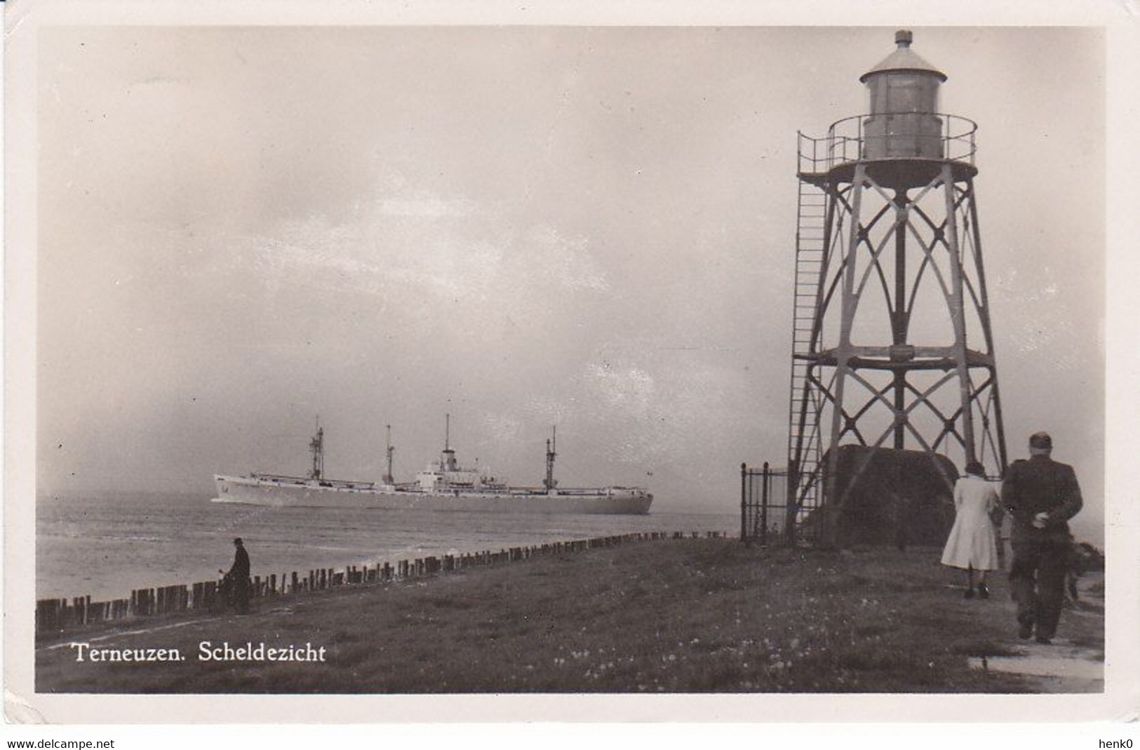 Terneuzen Schelde Vuurtoren Tanker K1909 - Terneuzen