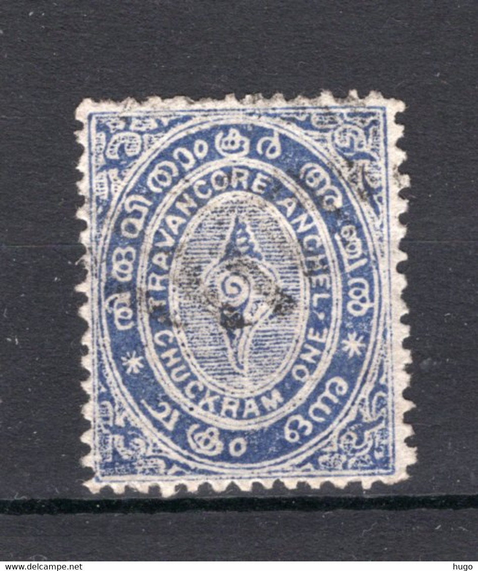 TRAVANCORE INDIA Yt. 1° Gestempeld 1888 - Travancore