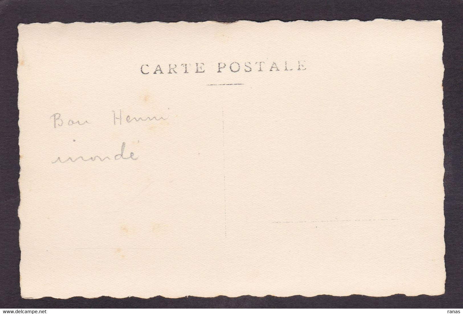 CPA Algérie Afrique Du Nord Carte Photo Voir Dos Perrégaux Mohammadia (Mascara) Catastrophe 1927 - Sonstige & Ohne Zuordnung