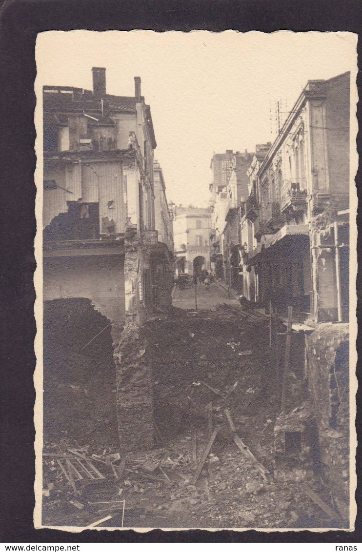 CPA Algérie Afrique Du Nord Carte Photo Voir Dos Perrégaux Mohammadia (Mascara) Catastrophe 1927 Mostaganem - Altri & Non Classificati