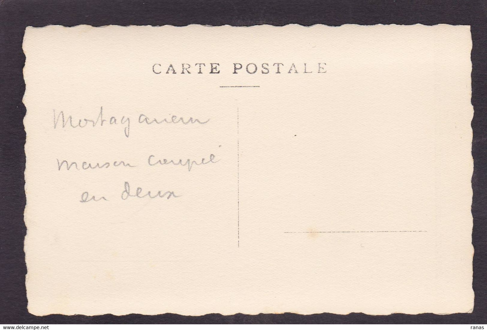 CPA Algérie Afrique Du Nord Carte Photo Voir Dos Perrégaux Mohammadia (Mascara) Catastrophe 1927 Mostaganem - Other & Unclassified