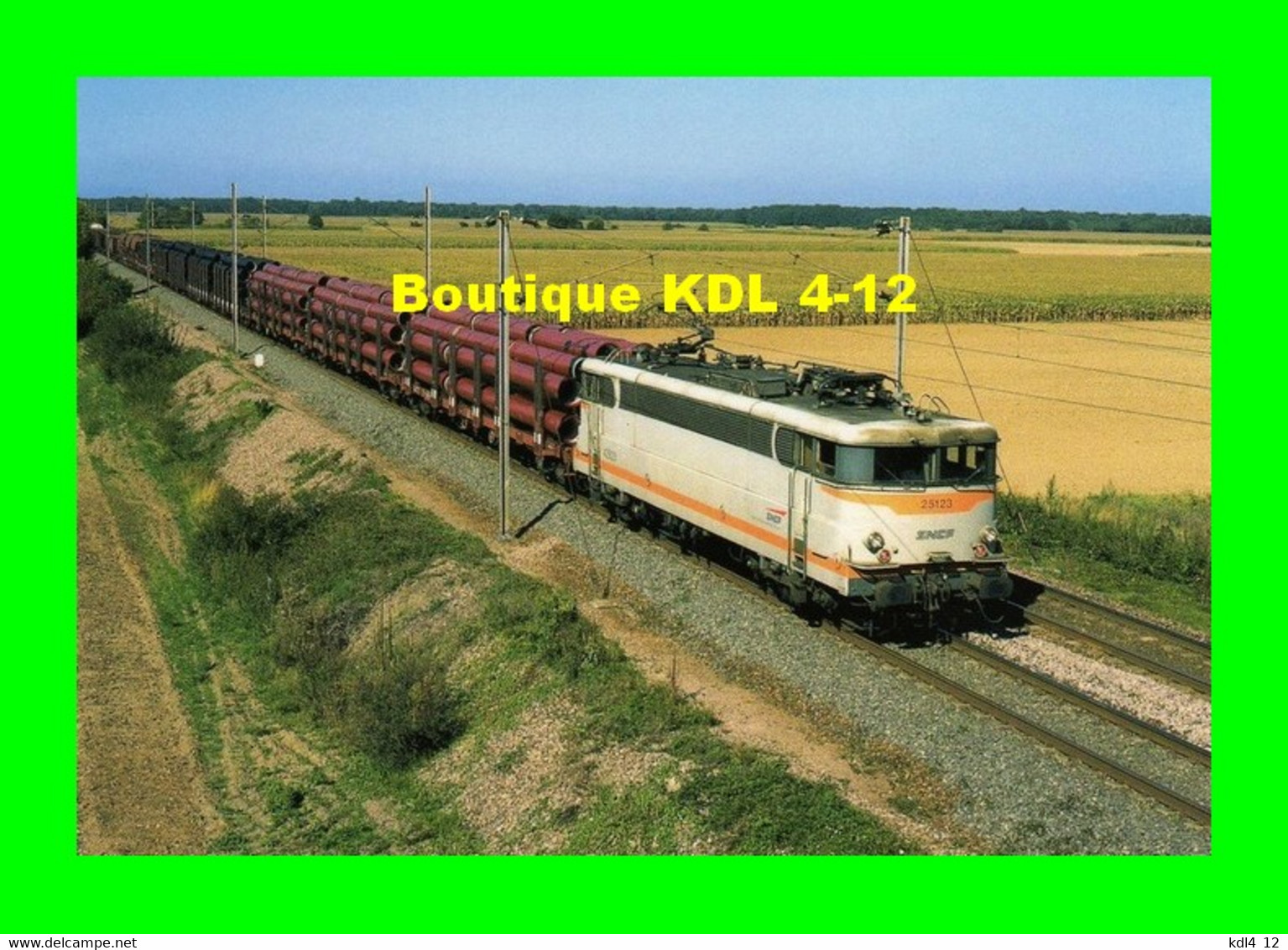 RU 0494 - Train - Loco BB 25123 Vers ROUFFACH - Haut Rhin - SNCF - Rouffach