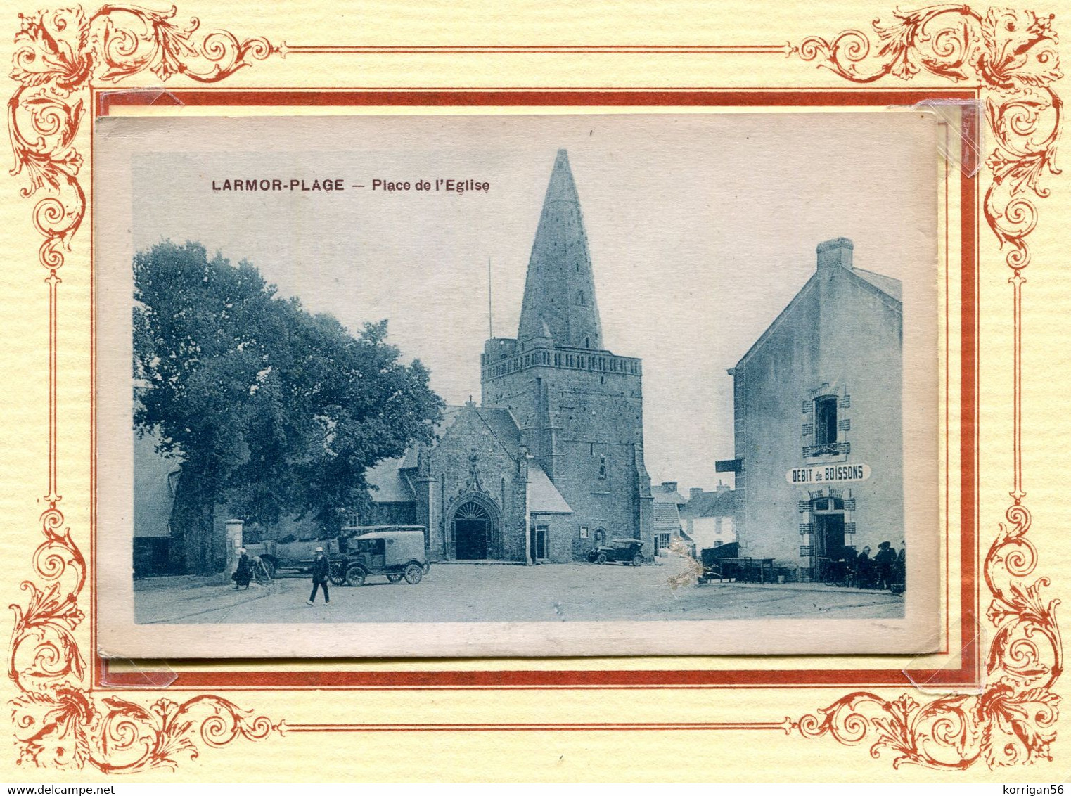 LARMOR PLAGE ** LARMOR  **PLACE DE L EGLISE  ** - Larmor-Plage