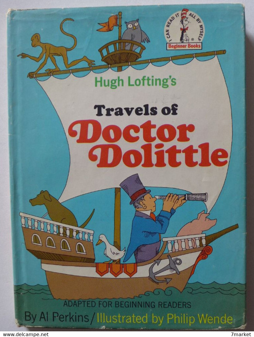 Hugh Loftings, Al Perkins, Philip Wende - Travels Of Doctor Dolittle / éd. Beginner Books - 1967 - Bilderbücher