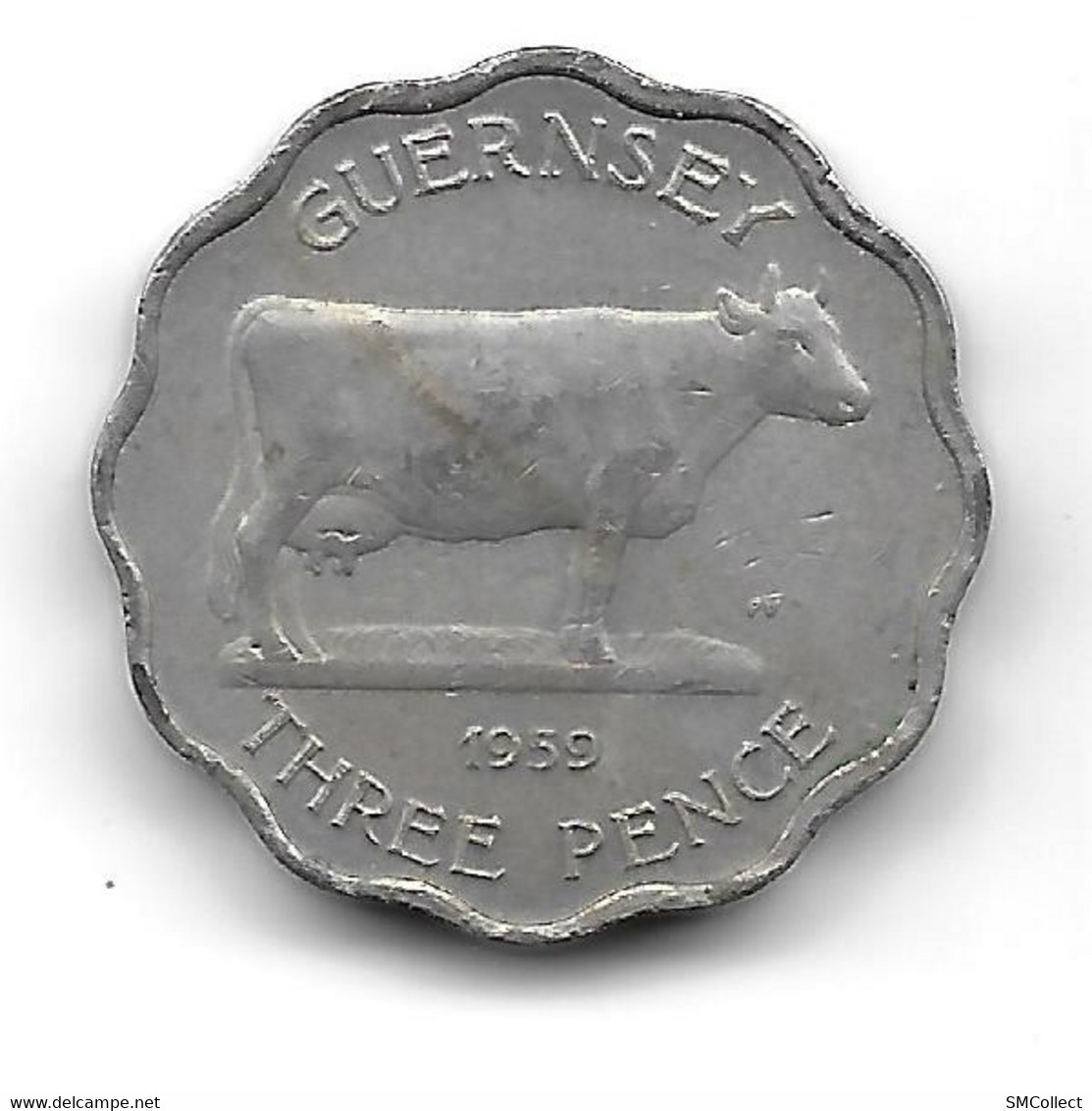 Guernsey, 3 Pence 1959 (129) - Guernsey