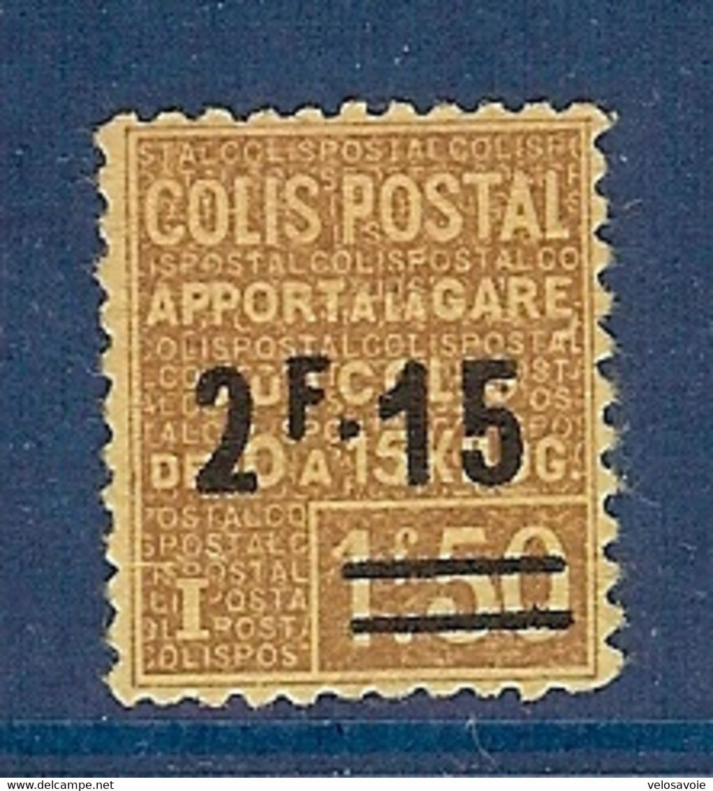 COLIS POSTAUX N° 89 * - Mint/Hinged