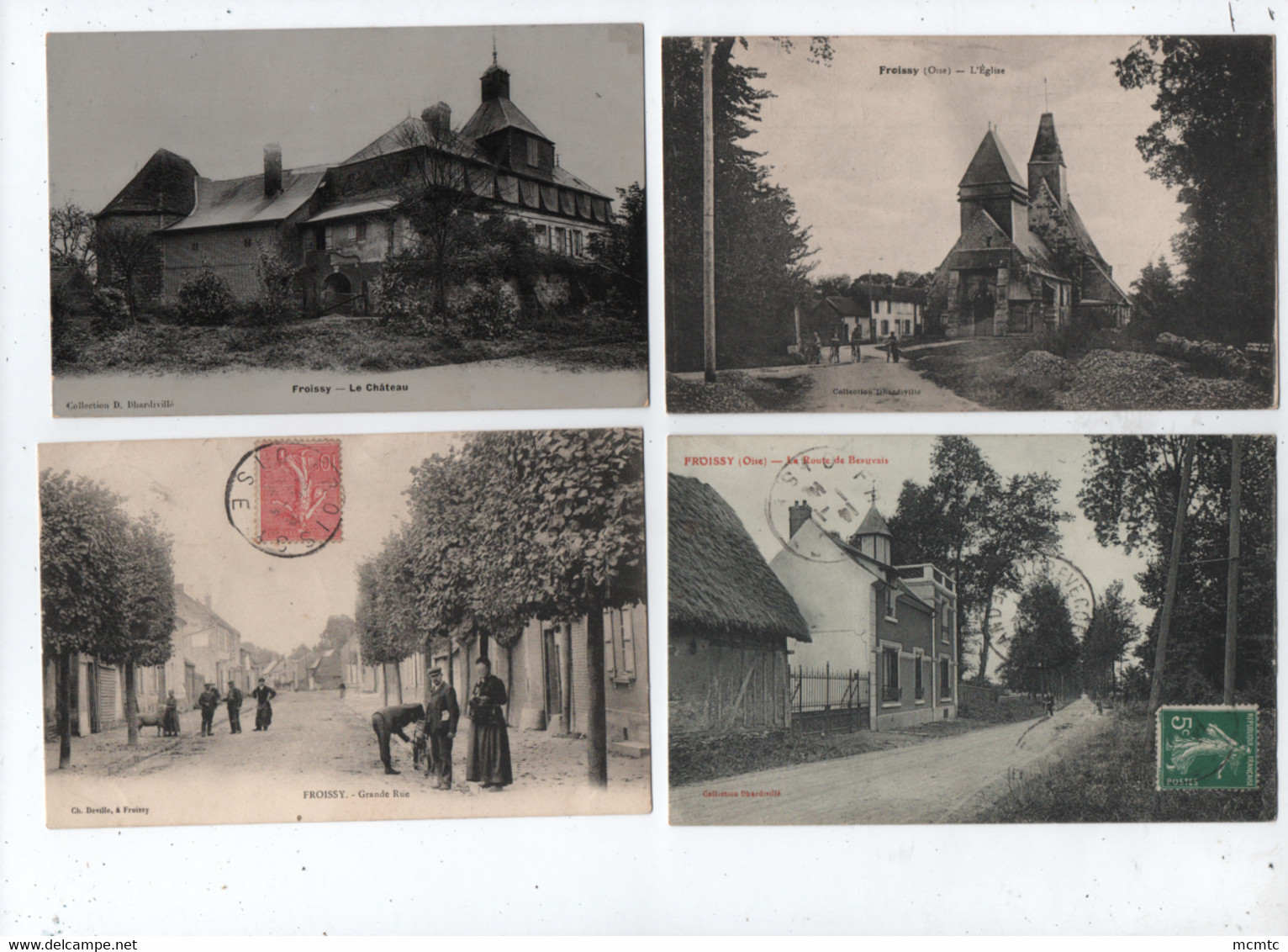 9 Cartes -  Froissy    - (Oise) - Froissy