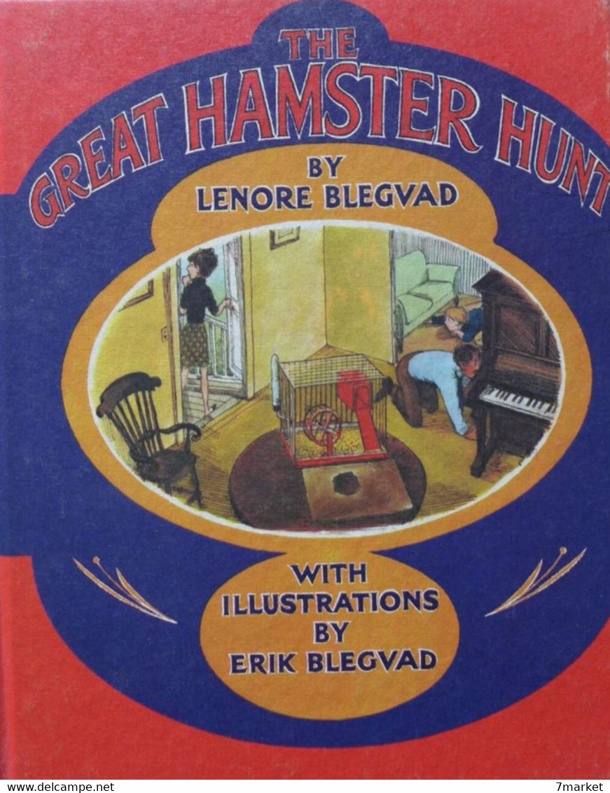 Lenore & Eric Blegvad - The Great Hamster Hunt / 1969 - Picture Books