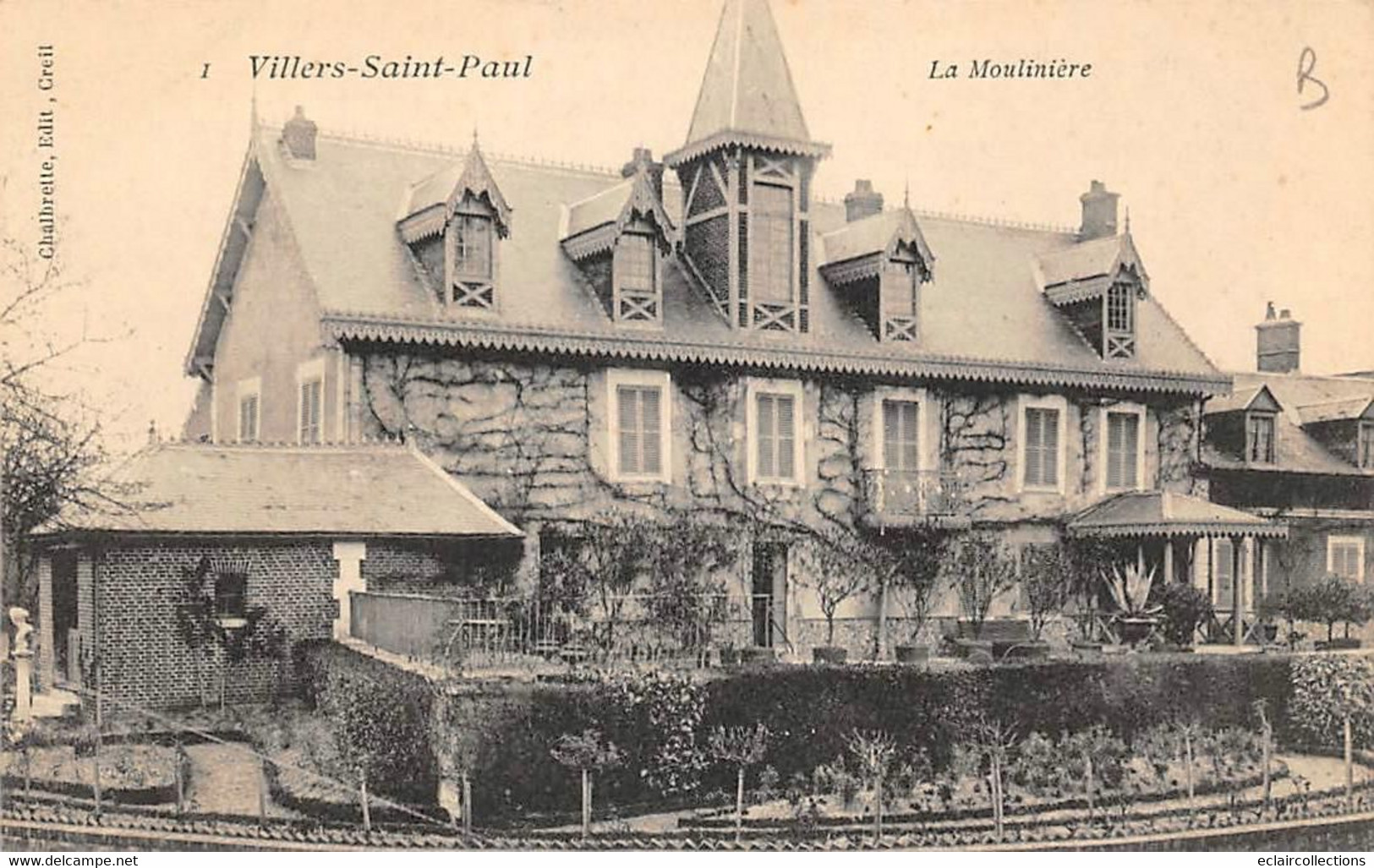 Villers Saint Paul              60         Villa La Moulinière       (voir Scan) - Andere & Zonder Classificatie