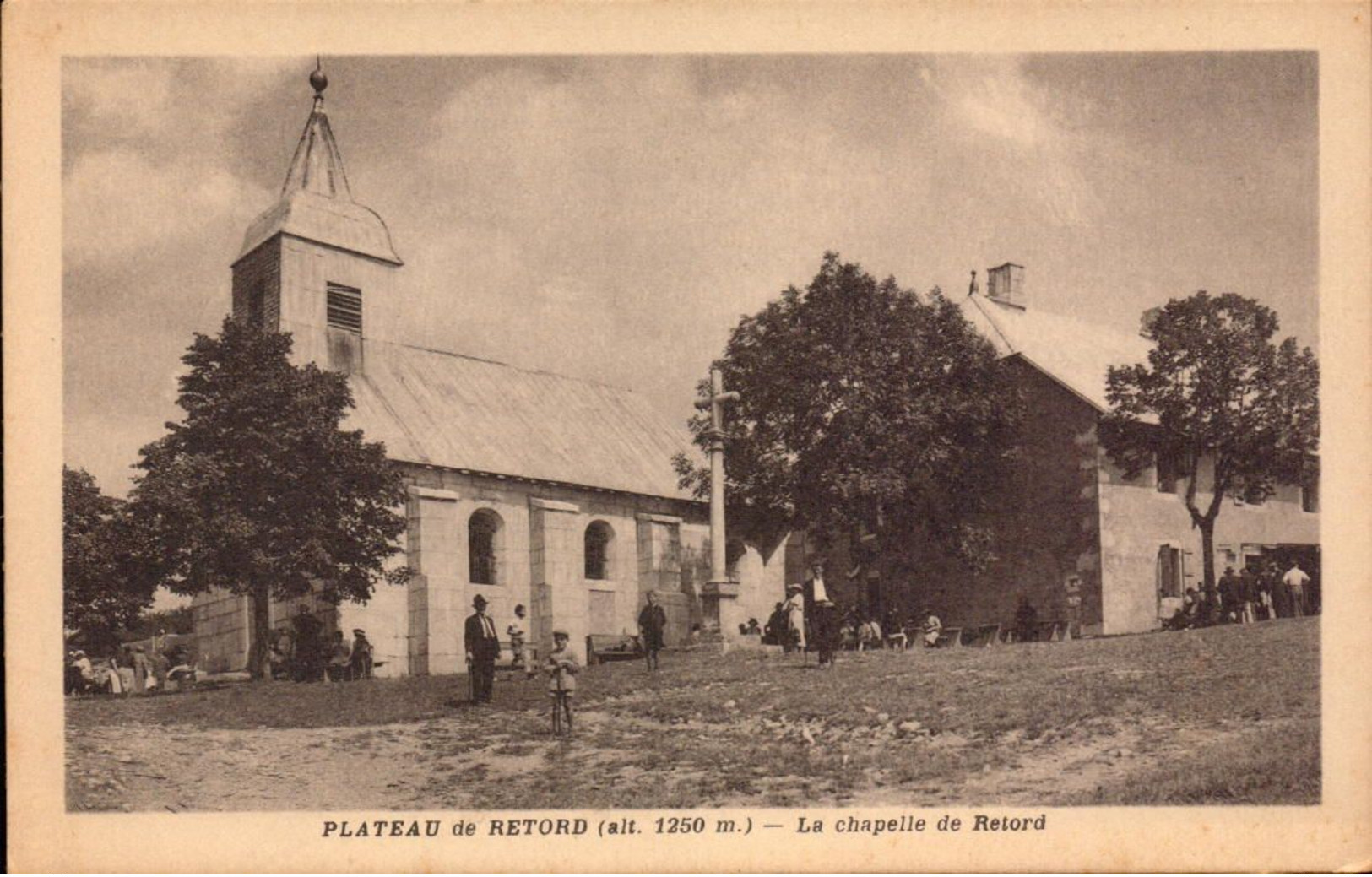 Ain, Plateau De Retord, La Chapelle De Retord   (bon Etat) - Ohne Zuordnung
