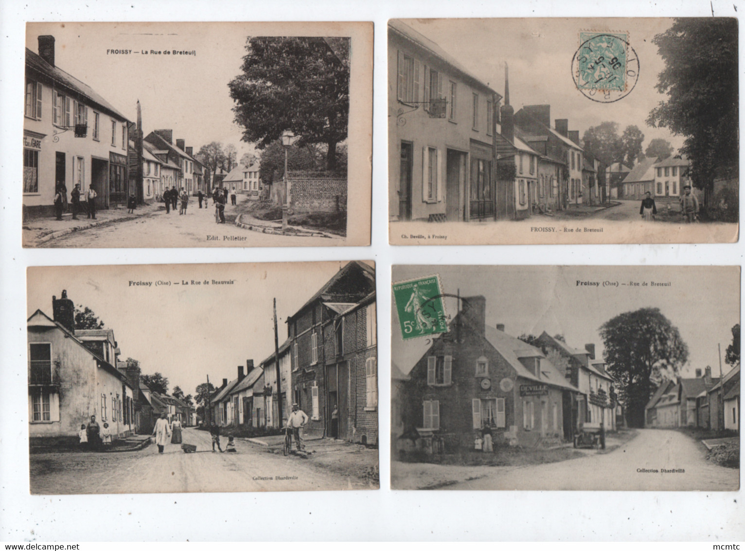 7 Cartes - Froissy  - (Oise) - Froissy