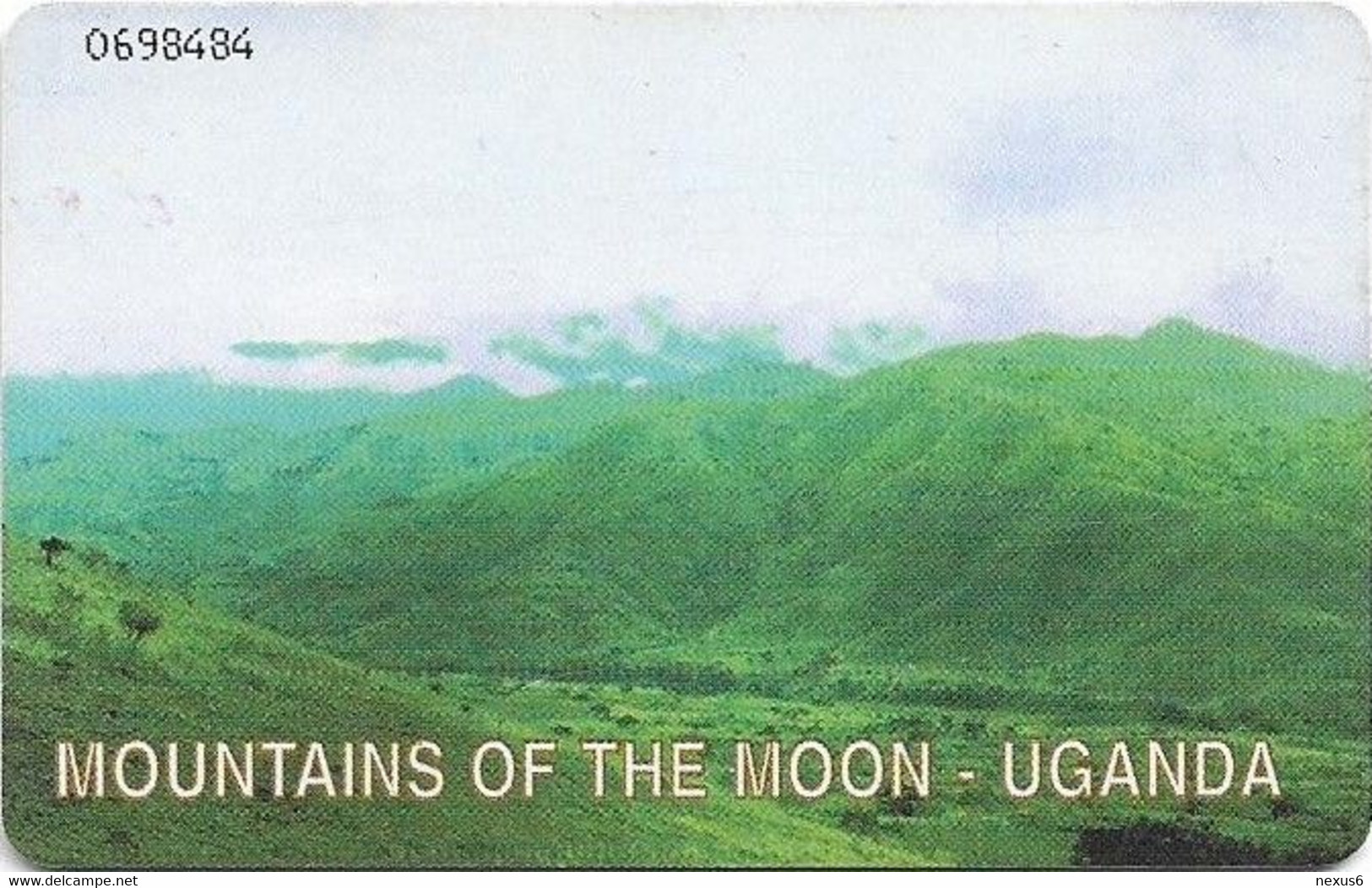 Uganda - UPTC - The Mountains Of The Moon, Philips Chip, 200.000ex, 10U, Used - Uganda