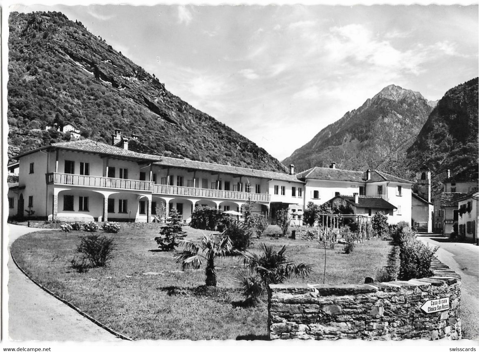 GRONO: Dorfpassage 1960 - Grono
