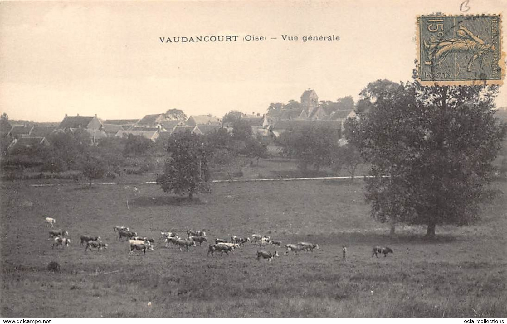 Vaudancourt           60          Vue Générale          (voir Scan) - Andere & Zonder Classificatie