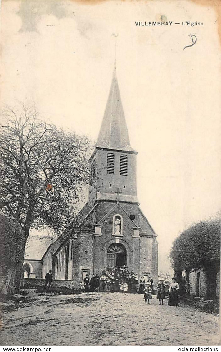 Villembray           60          Sortie D'église           (voir Scan) - Andere & Zonder Classificatie