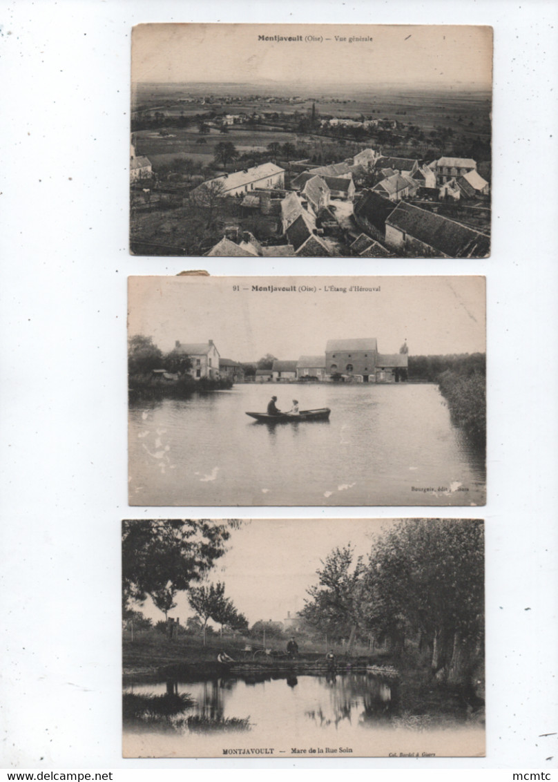 5 Cartes -   Montjavoult  - (Oise) - Montjavoult