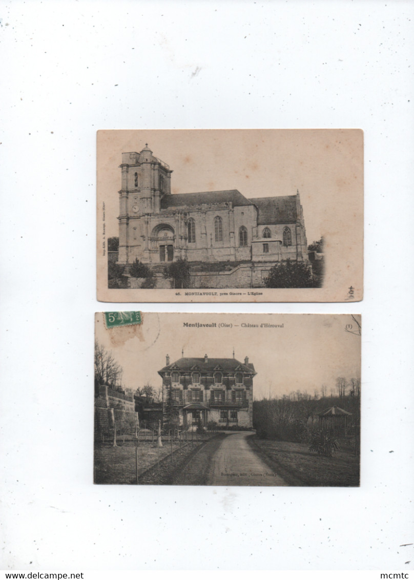 5 Cartes -   Montjavoult  - (Oise) - Montjavoult