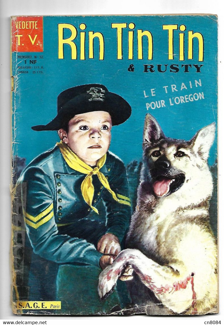 LOT 2 RIN TIN TIN Et RUSTY - NUMERO 32 ,  4 TRIMESTRE 1962 - NUMERO 17,  3 TRIMESTRE 1961 - Rintintin