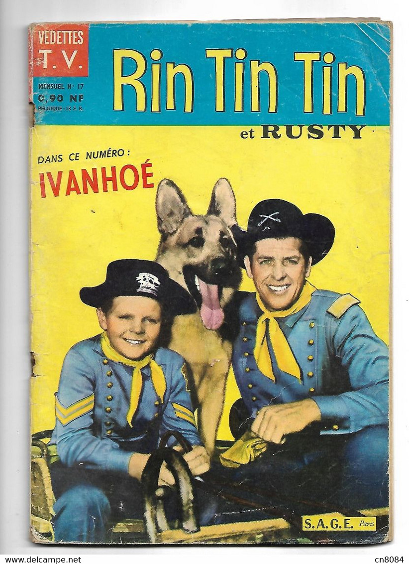 LOT 2 RIN TIN TIN Et RUSTY - NUMERO 32 ,  4 TRIMESTRE 1962 - NUMERO 17,  3 TRIMESTRE 1961 - Rintintin