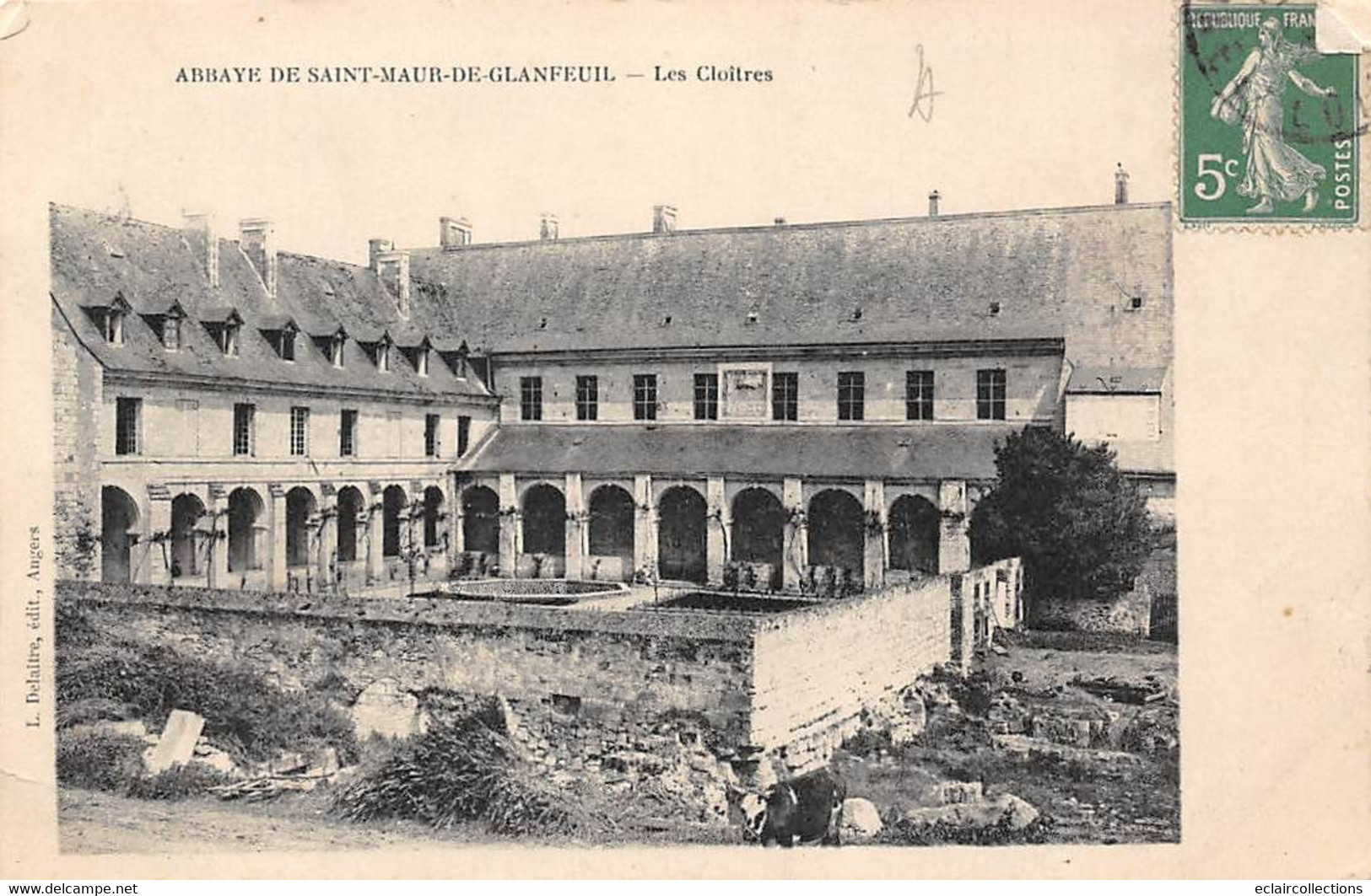 Saint Maur De Glanfeuil            60      Abbaye. Les Cloîtres             (voir Scan) - Andere & Zonder Classificatie