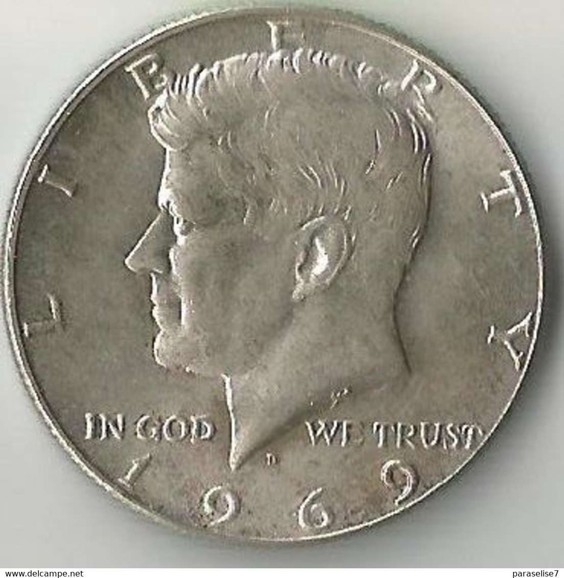 USA 1/2 DOLLAR 1969  KENNEDY  ARGENT - 1964-…: Kennedy
