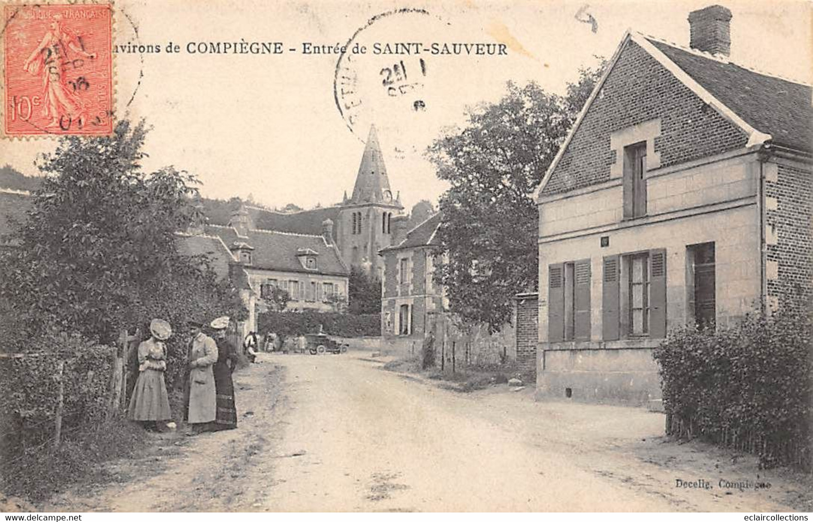 Saint Sauveur               60      Entrée Du Village            (voir Scan) - Andere & Zonder Classificatie