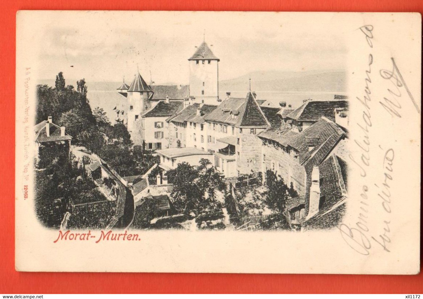 ZBT-30  Morat- Murten  Tampon Militaire LAZARET DE CORPS I. Feldpost 1905 Pionier - Murten