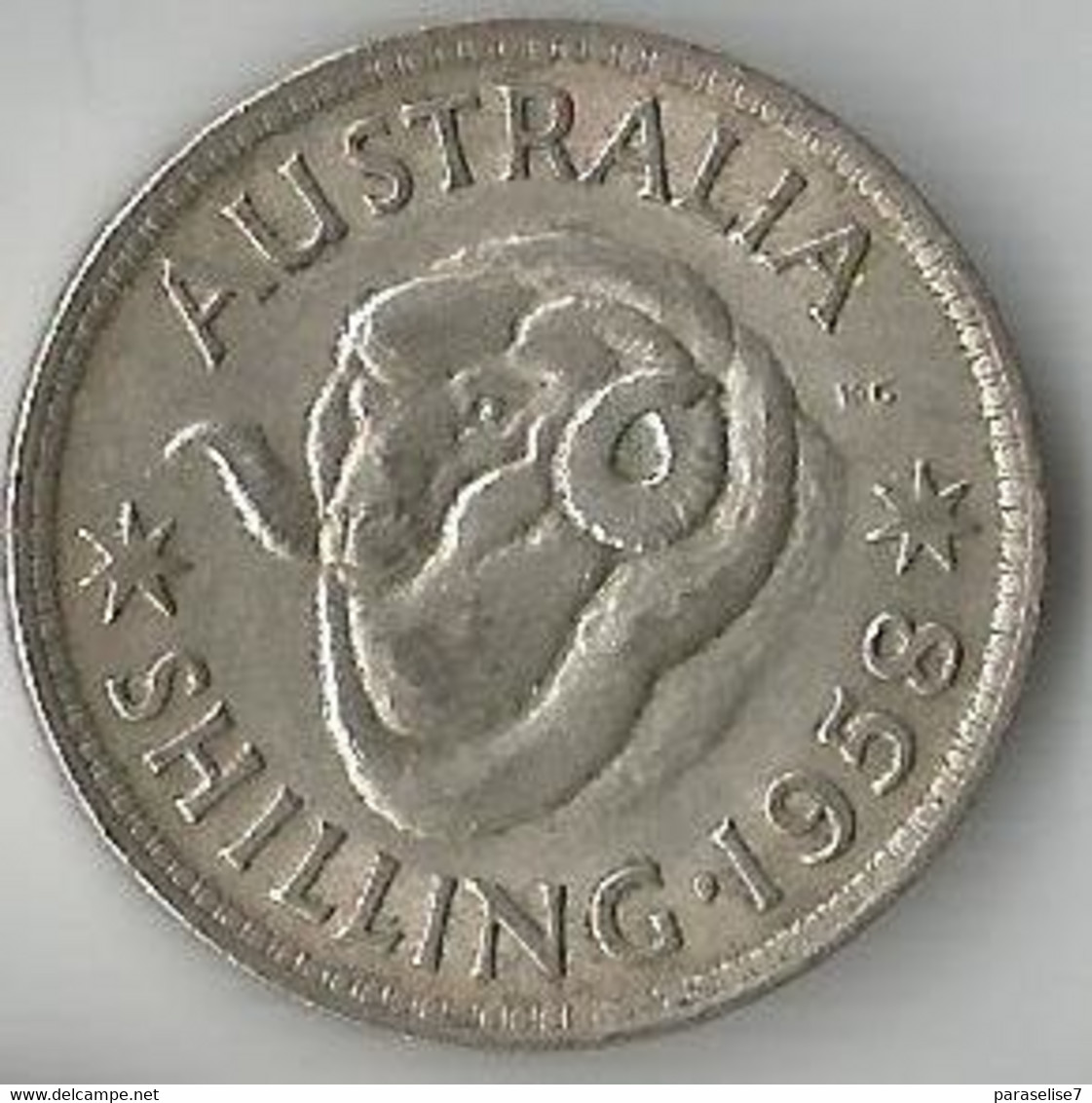 AUSTRALIE  1 SHILLING  1958   ARGENT - Shilling