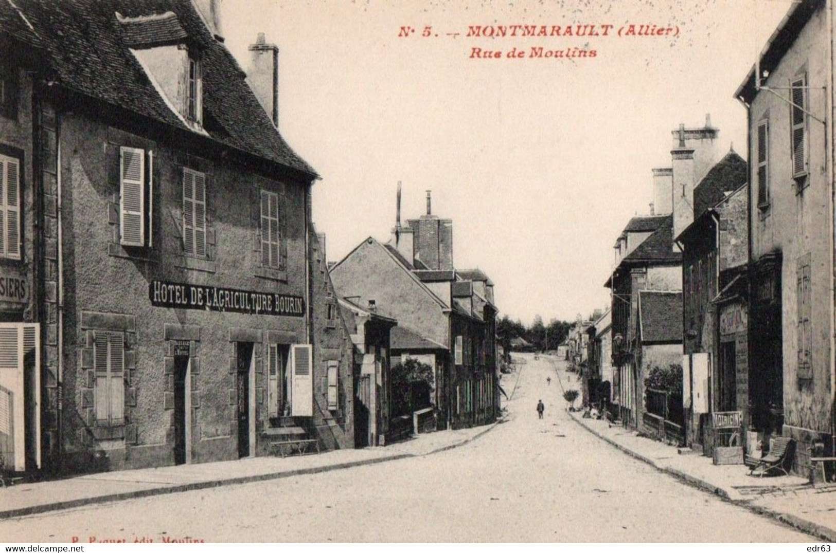 [03] Allier > Autres Communes Montmarault Rue De Moulins - Andere & Zonder Classificatie