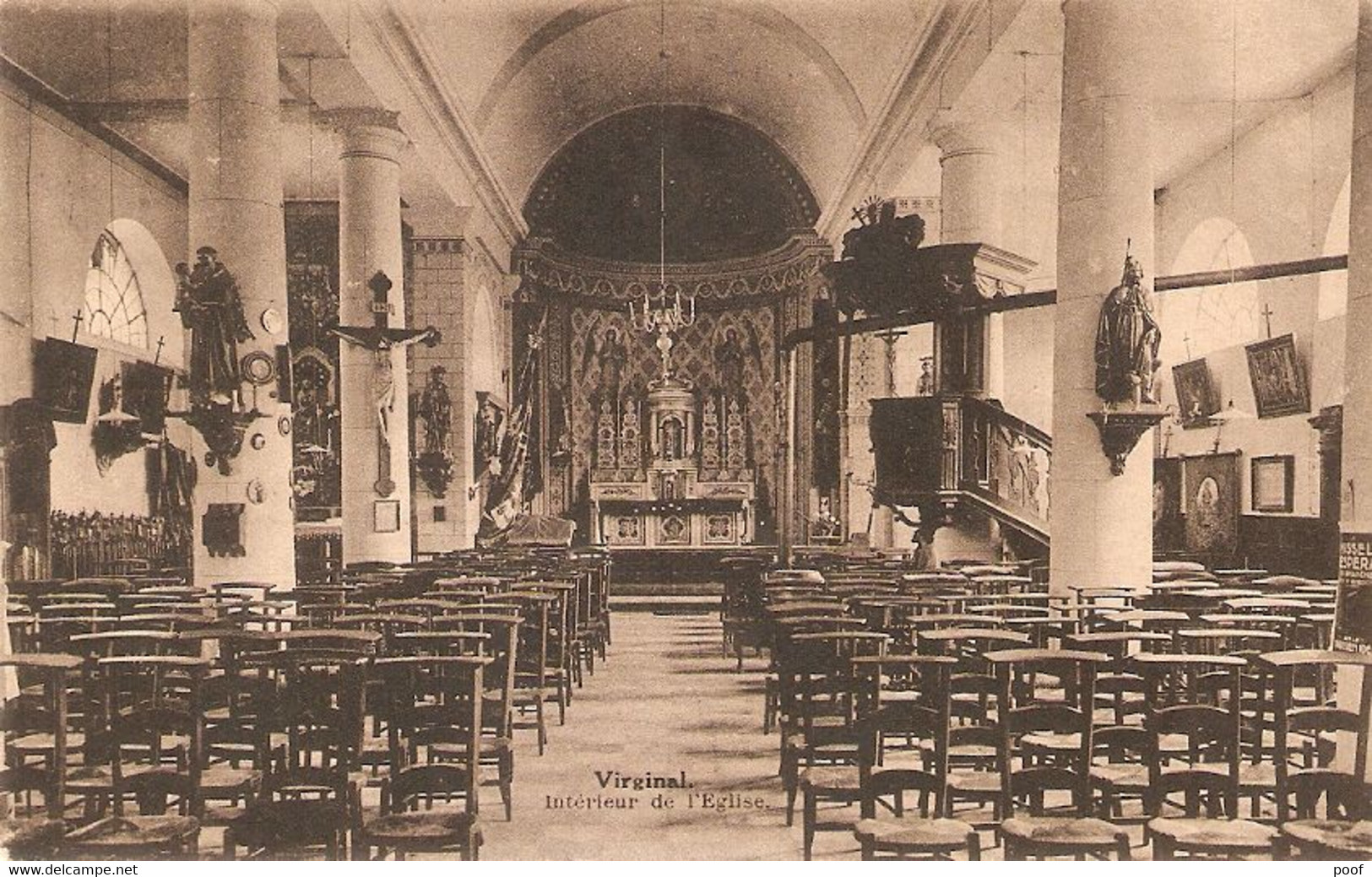 Virginal : Intérieur De L'eglise - Ittre