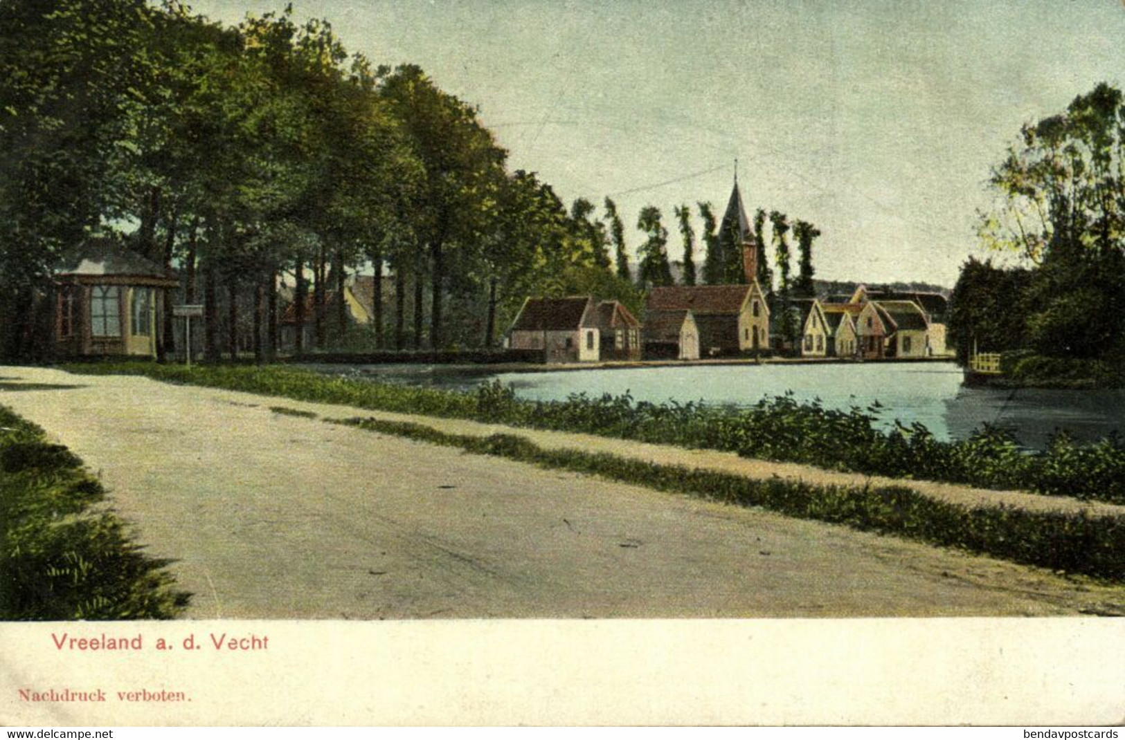 Nederland, VREELAND A.d. Vecht, Panorama (1900s) Ansichtkaart - Vreeland