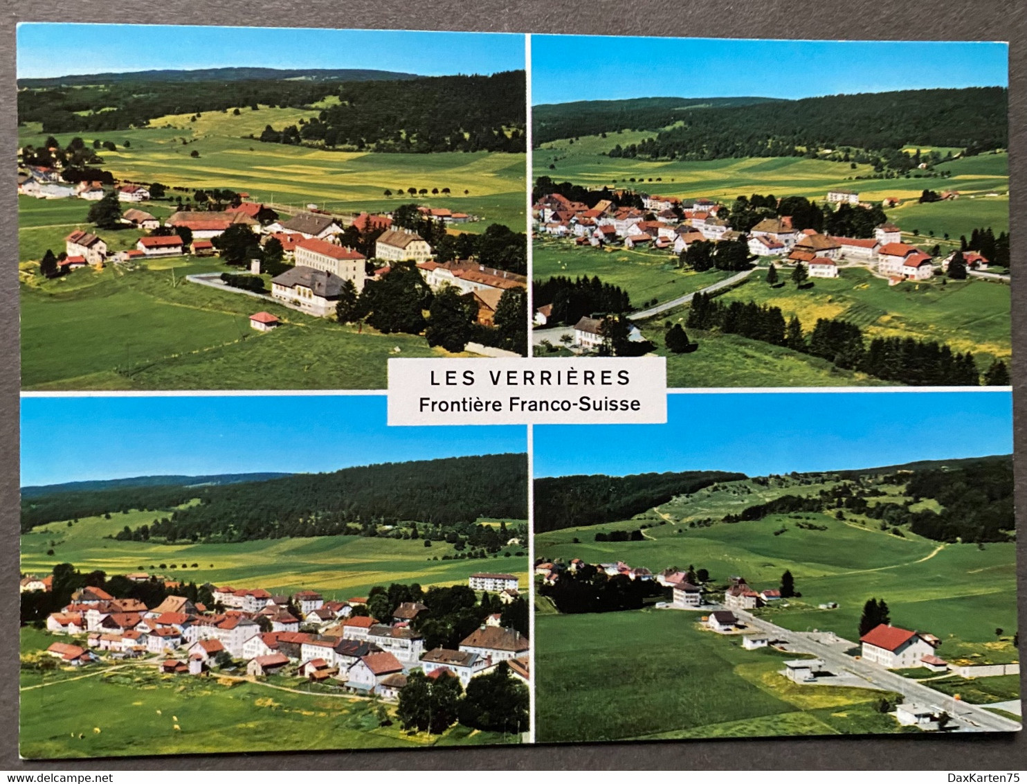 Les Verrières Frontieres Franco-Suisse - Les Verrières