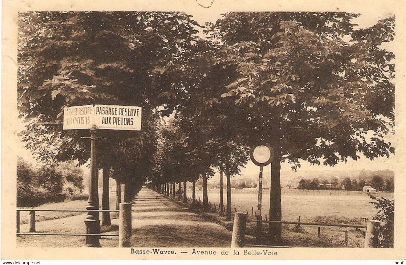 Basse - Wavre : Avenue De La Belle-Voie 1944 - Wavre