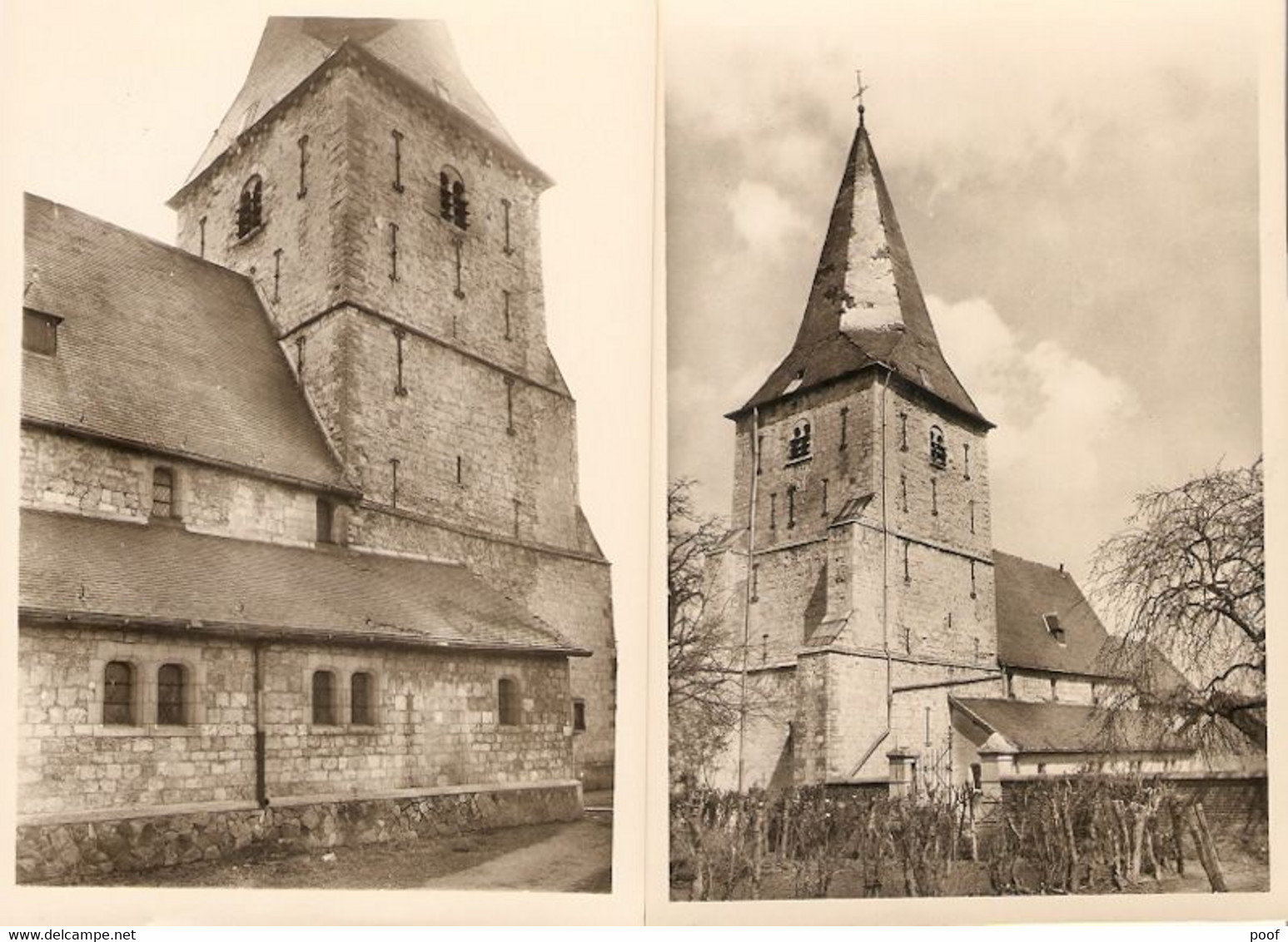 Wezeren ( Landen ) : Kerk --- 2 Kaarten - Landen