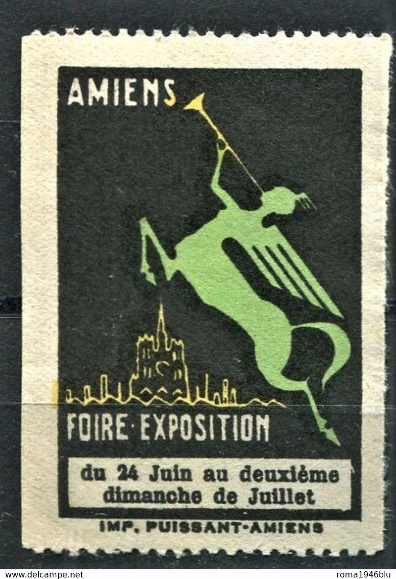 AMIENS 1926 FOIRE EXPOSITION N.D. - Erinnophilie