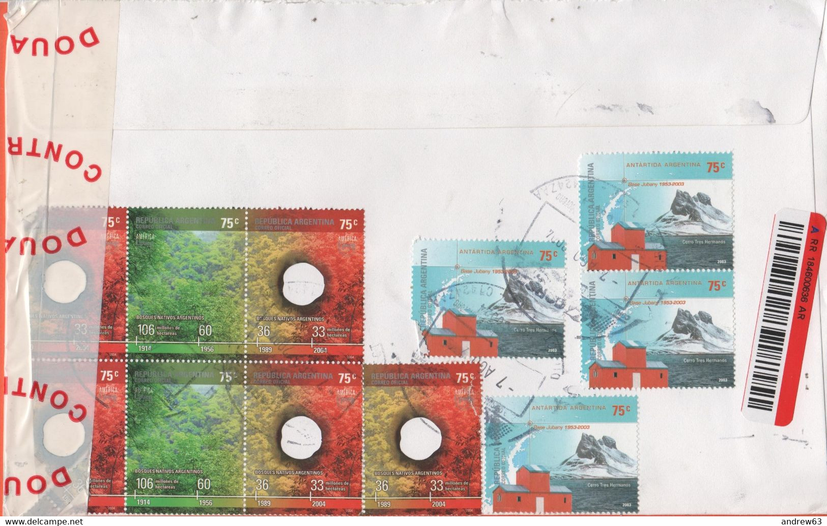 ARGENTINA - 2004 - 8 X Base Orcadas + 2 X Bosques Nativos Argentinos + (7 Bosques + 4 X Base Jubany + On The Rear) + Con - Covers & Documents