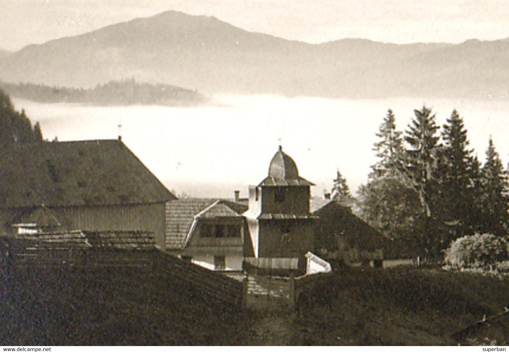 SCHITUL RARAU / RARAU MONASTÈRE / MONASTERY - CARTE - PHOTO : AD. A. CHEVALLIER / PIATRA-NEAMT ~ 1930 - RRR !!! (af895) - Rumania