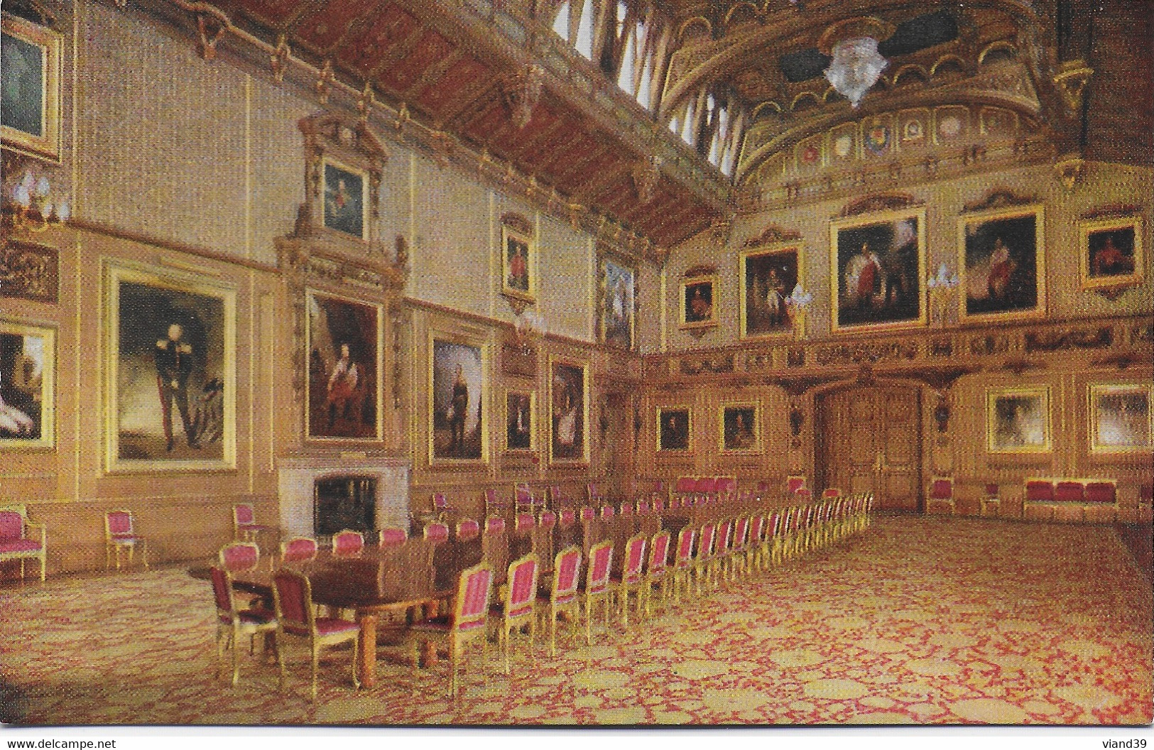 Windsor Castle -  Waterloo Gallery - Windsor Castle