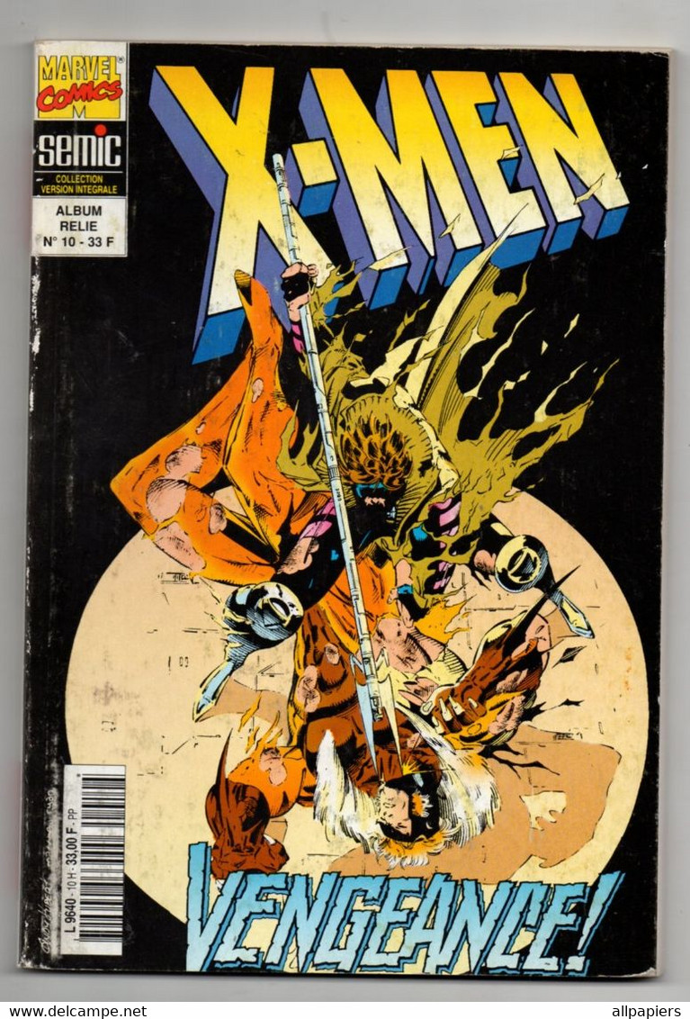 Comics Album Relié N°10 Avec Les Numéros 19 Et 20 De 1995 - XMen