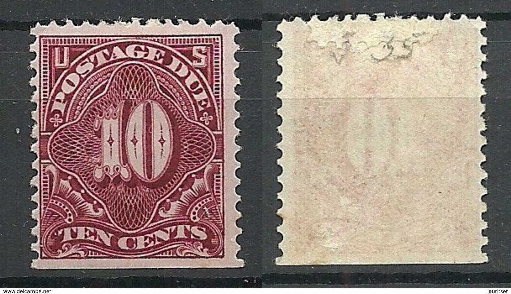 USA 1894 Postage Due Portomarke Michel 19 * - Taxe Sur Le Port