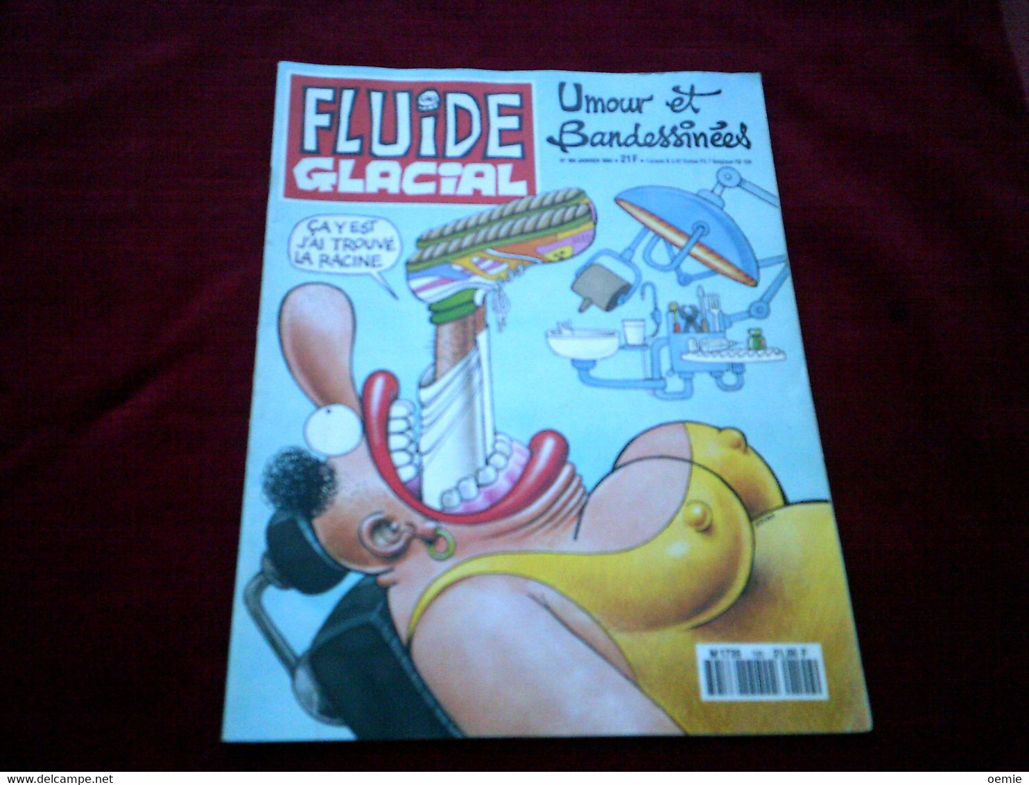 FLUIDE GLACIAL N°  199   JANVIER  1993 - Fluide Glacial