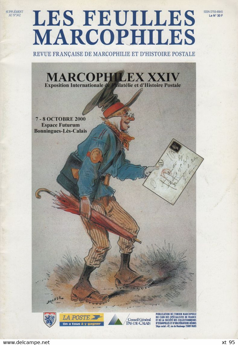 Les Feuilles Marcophiles - Marcophilex XXIV - Bonningues Les Calais - Frais De Port 2€ - Philatélie Et Histoire Postale