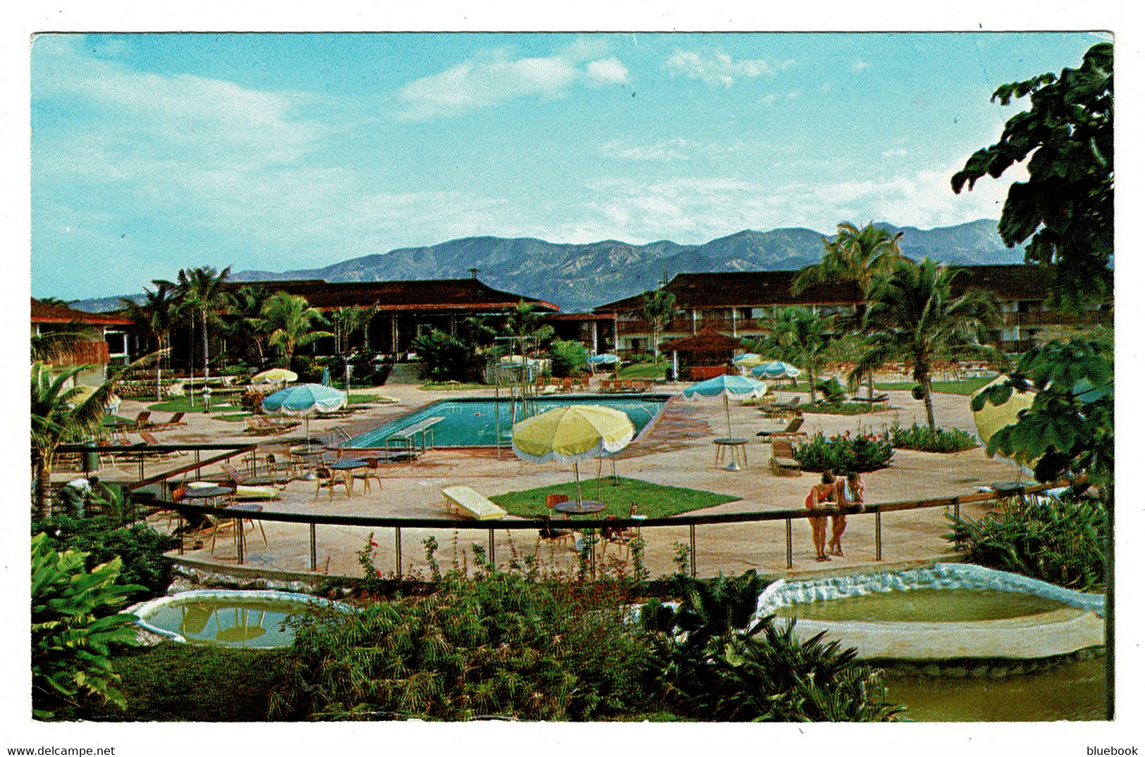 Ref 1423 -  1970 Jamaica Postcard - Sheraton Kingston Hotel - Good Cross Roads Postmark - Jamaïque