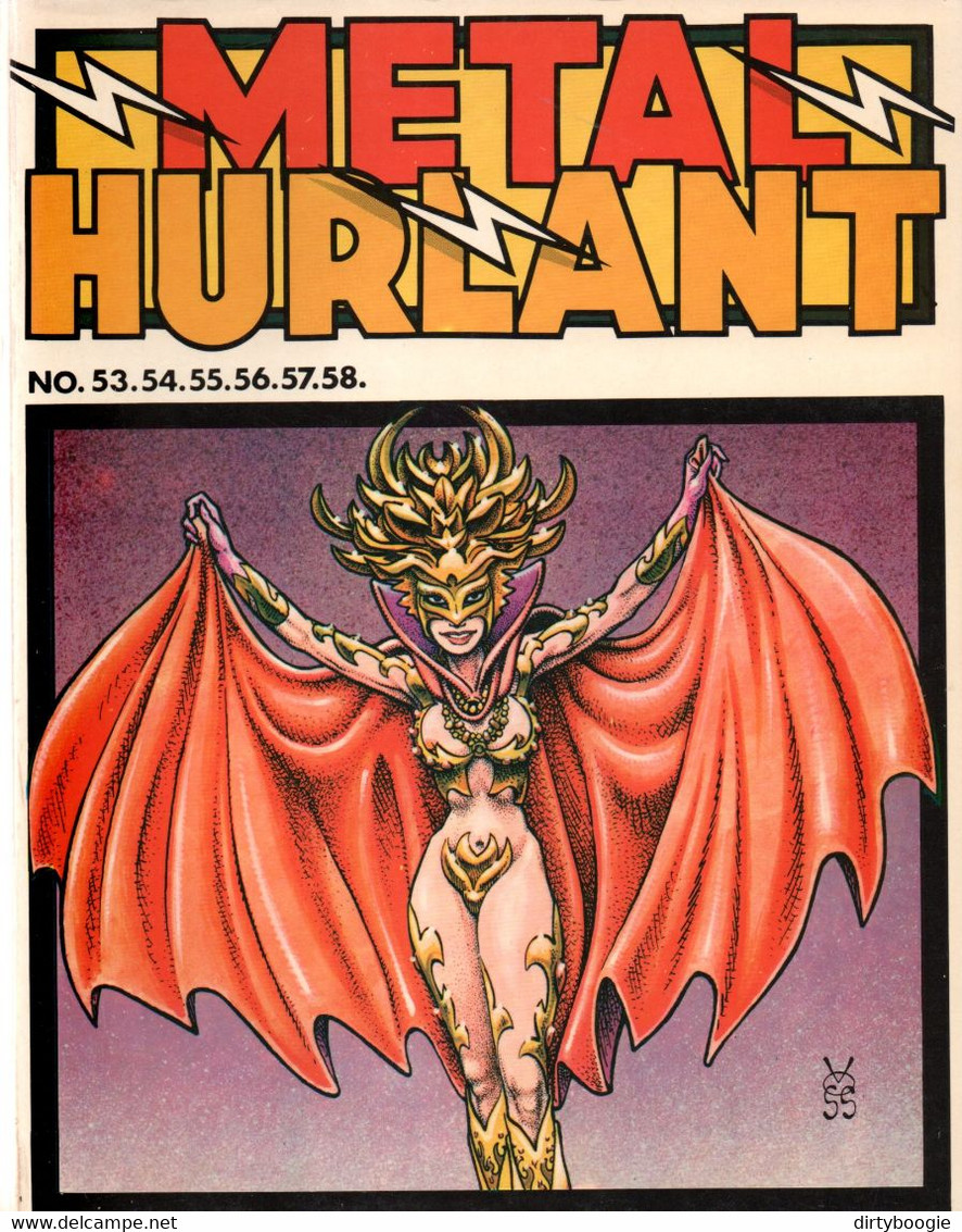 METAL HURLANT - Receuil De 6 Numéros - Métal Hurlant