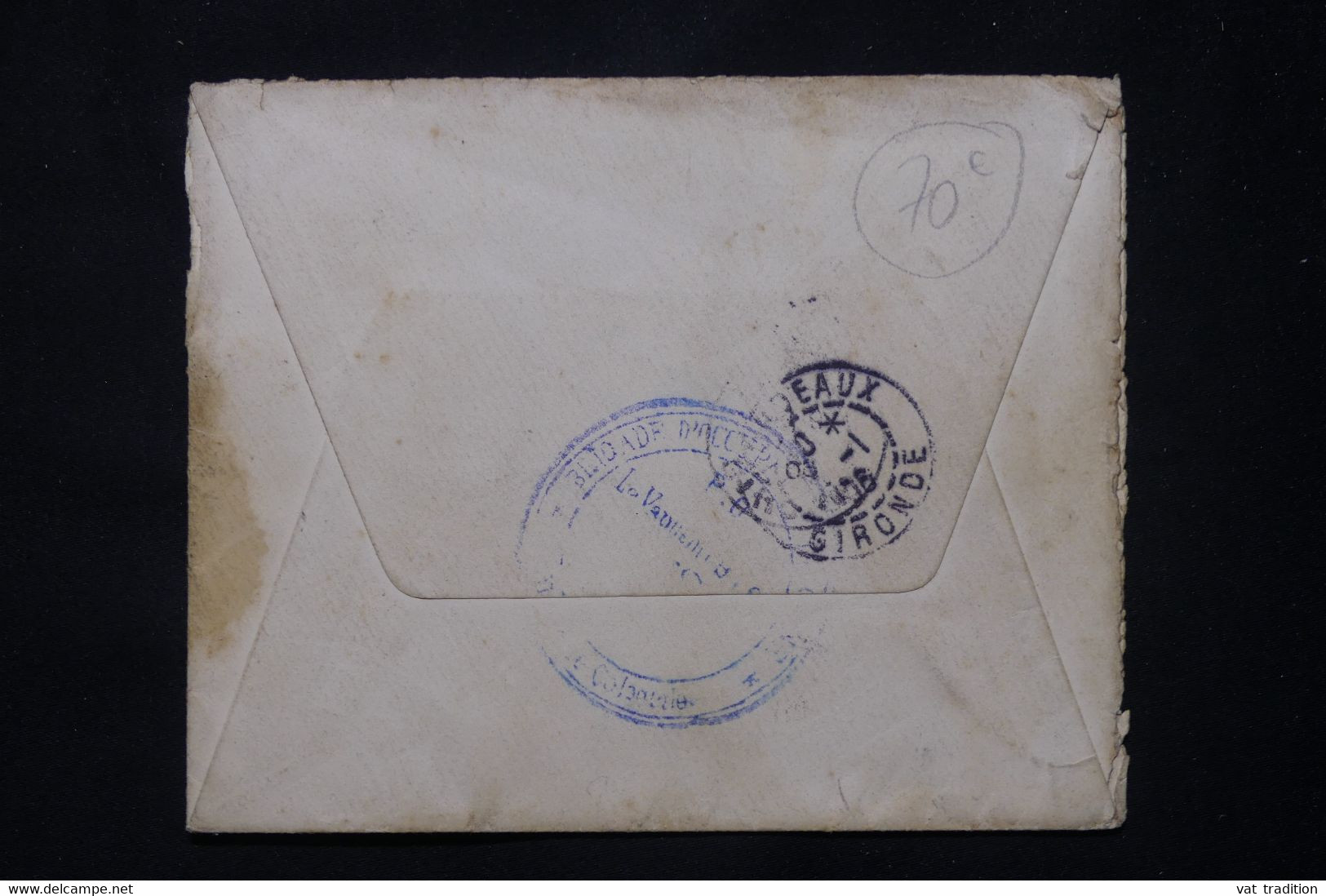 CHINE - Enveloppe En Correspondance D'Armée De Tien Tsin En 1905 Pour La France, Affranchissement Mouchon - L 76465 - Lettres & Documents