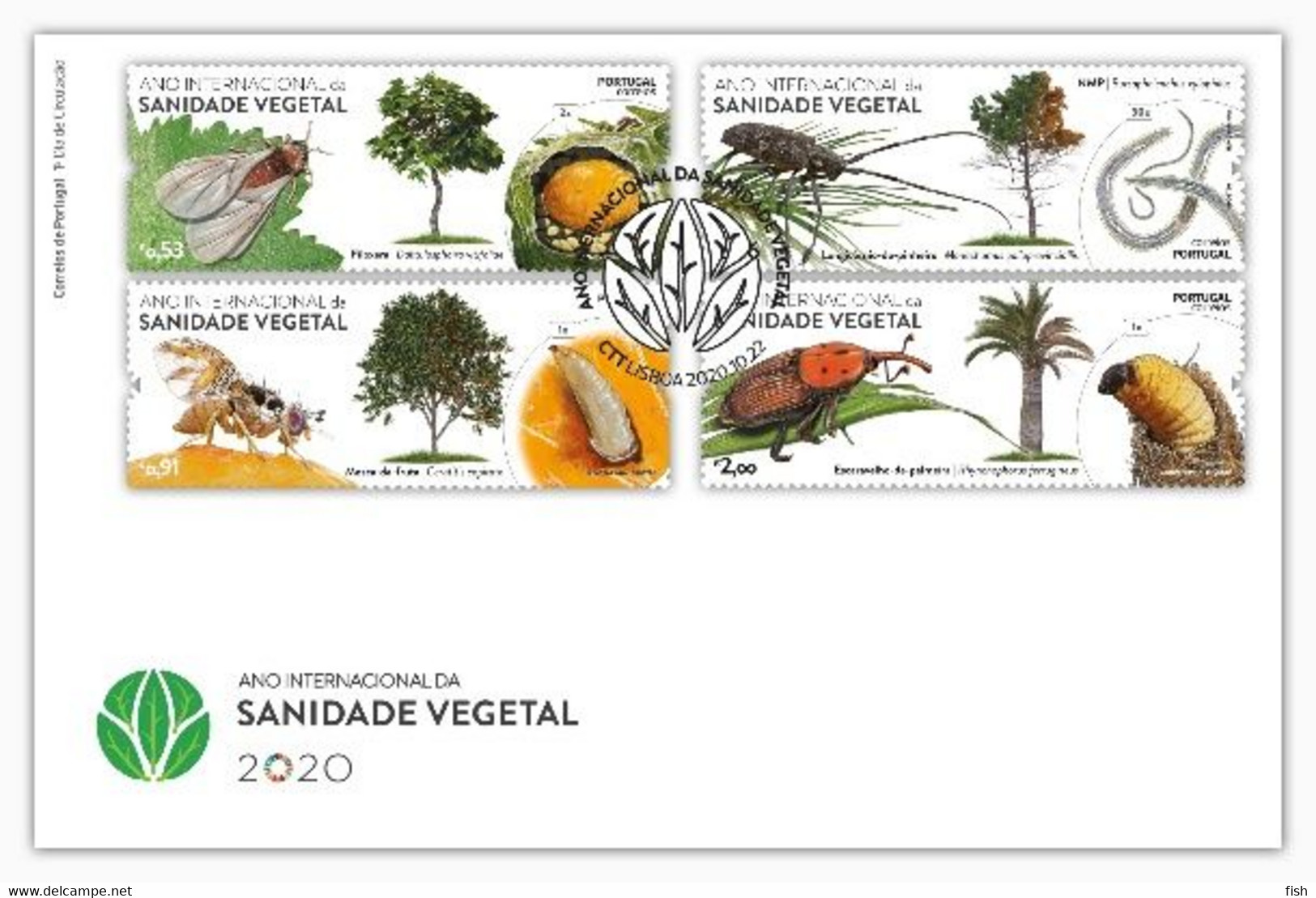 Portugal & FDC Plant Health International Year 2020 (86729) - Agriculture