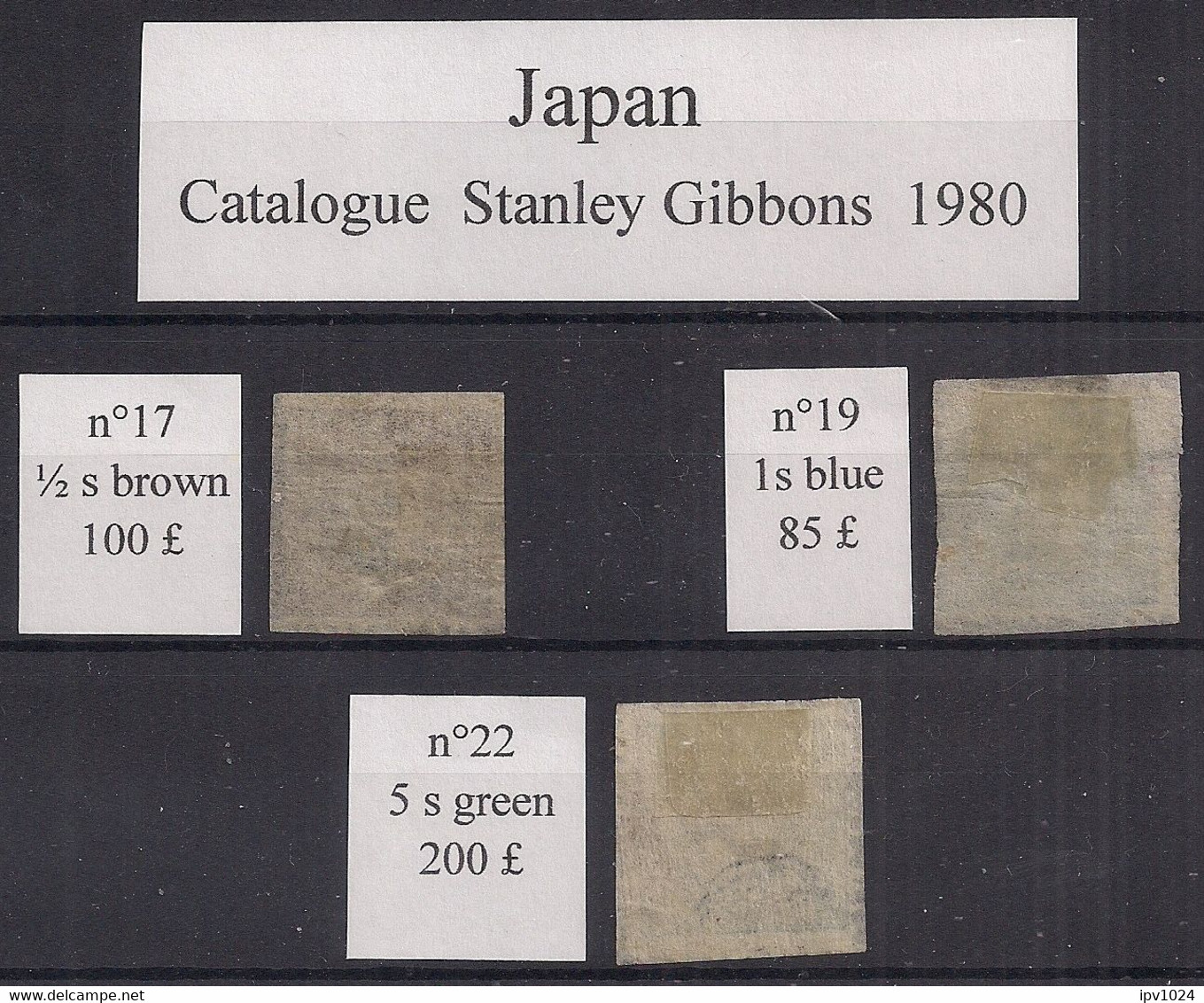 Japon : Stanley Gibbons  N°17-19-22 Obl/used , Bonnes Cotes - Used Stamps