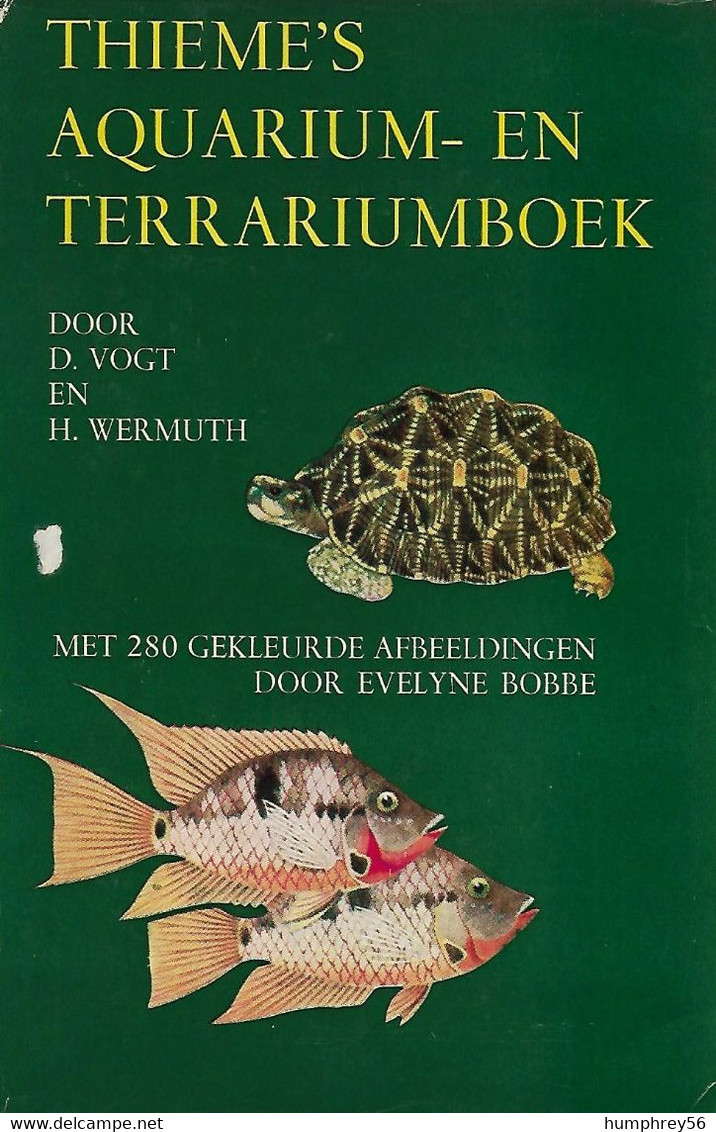 Dieter VOGT & H. WERMUTH - Thieme's Aquarium- En Terrariumboek: Handboek Voor De Vivariumkunde - Praktisch