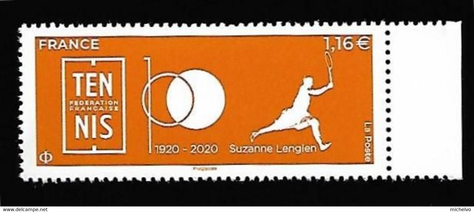 France 2020 - Yv N° 5438 ** - Suzanne Lenglen - Ungebraucht