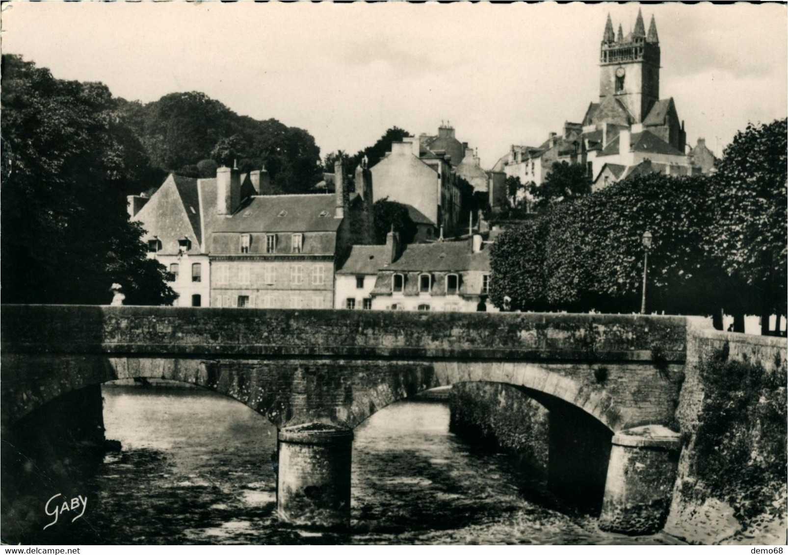 Quimperlé Le Pont Du Bourg Neuf Bretagne CPA 29 Finistère Ed Artaud - Quimperlé